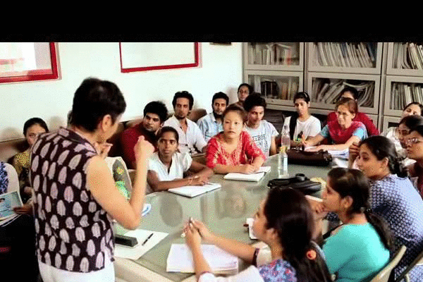 Prajha Trust conducting an awareness session