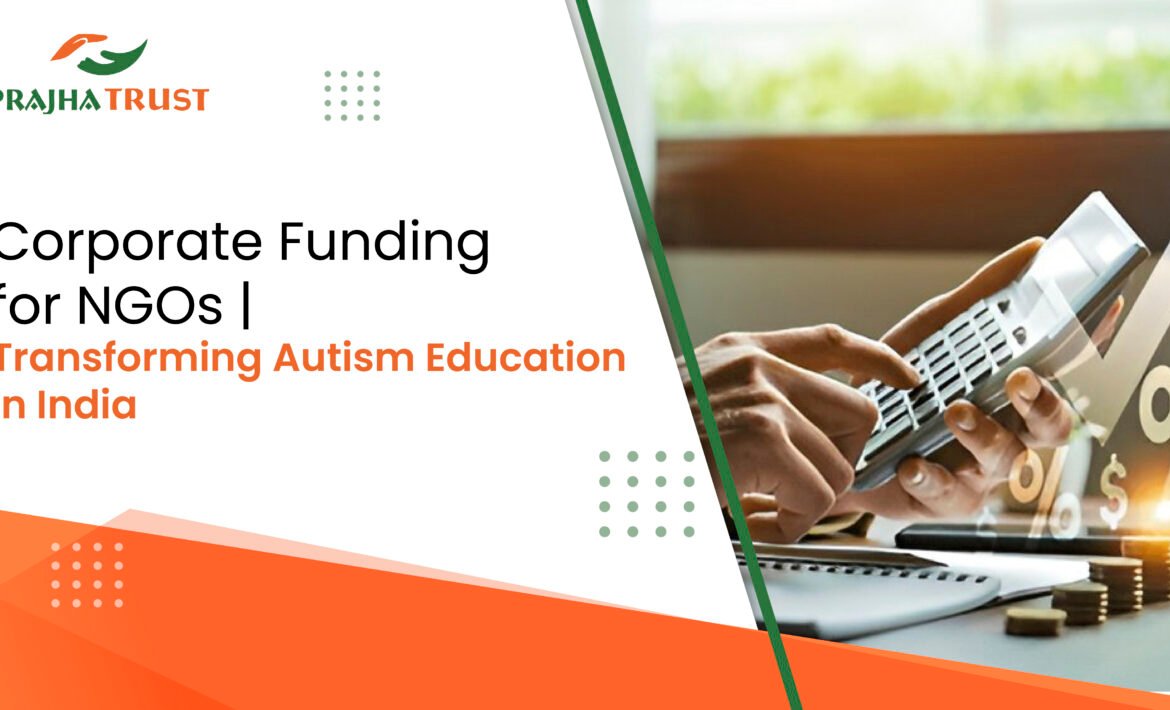 Corporate funding supporting autism education NGOs in Tamil Nadu