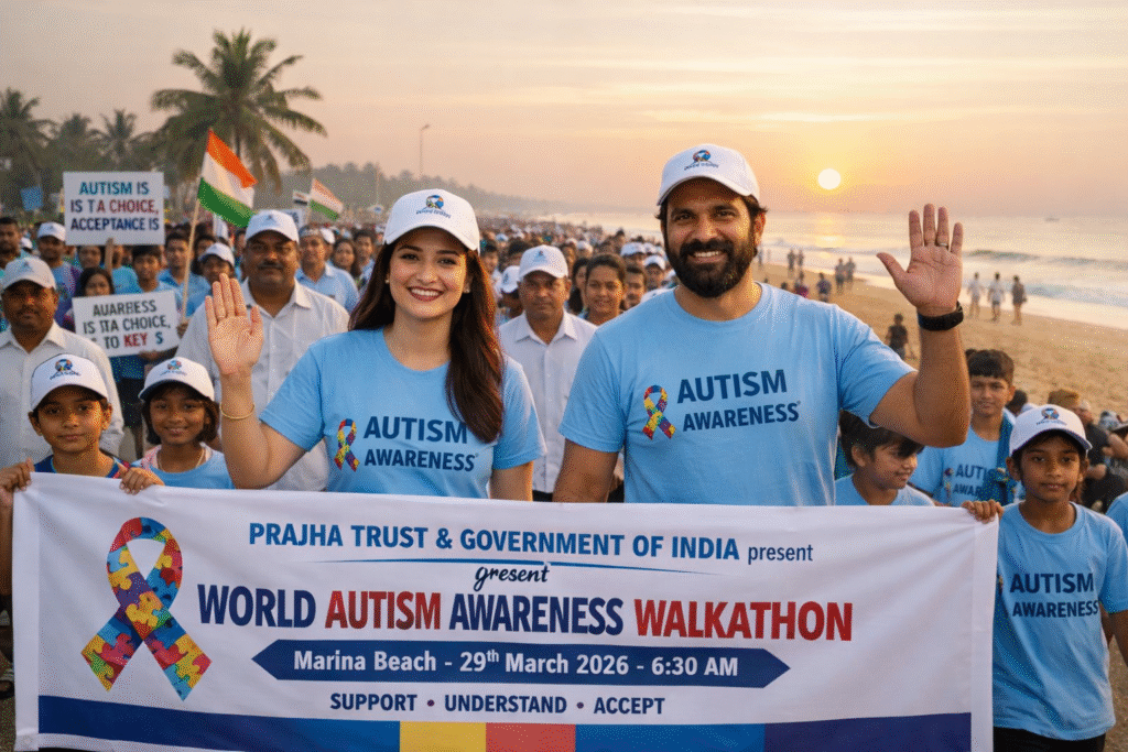 "We Walked for Every Unique Mind — Autism Awareness Walkathon 2026, Chennai"