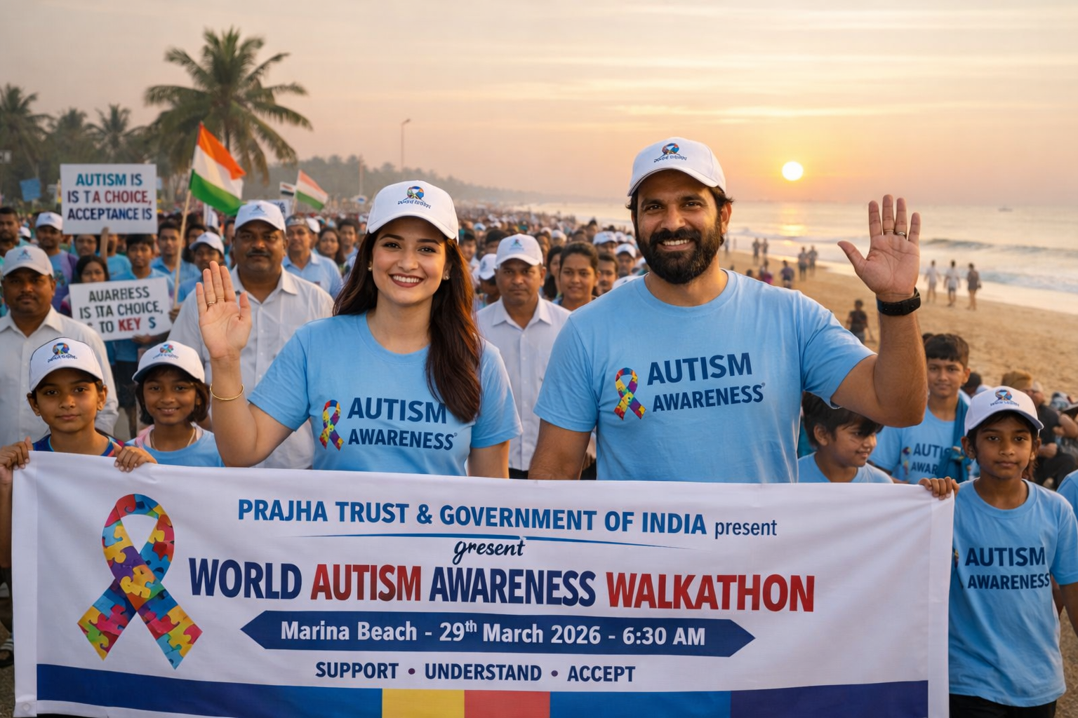 "We Walked for Every Unique Mind — Autism Awareness Walkathon 2026, Chennai"